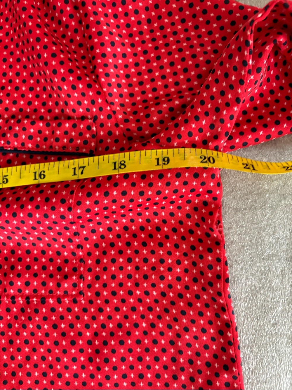 aerie Red Black Festival Patterned LS Pajama Set Holiday Polyester - Picture 6 of 11